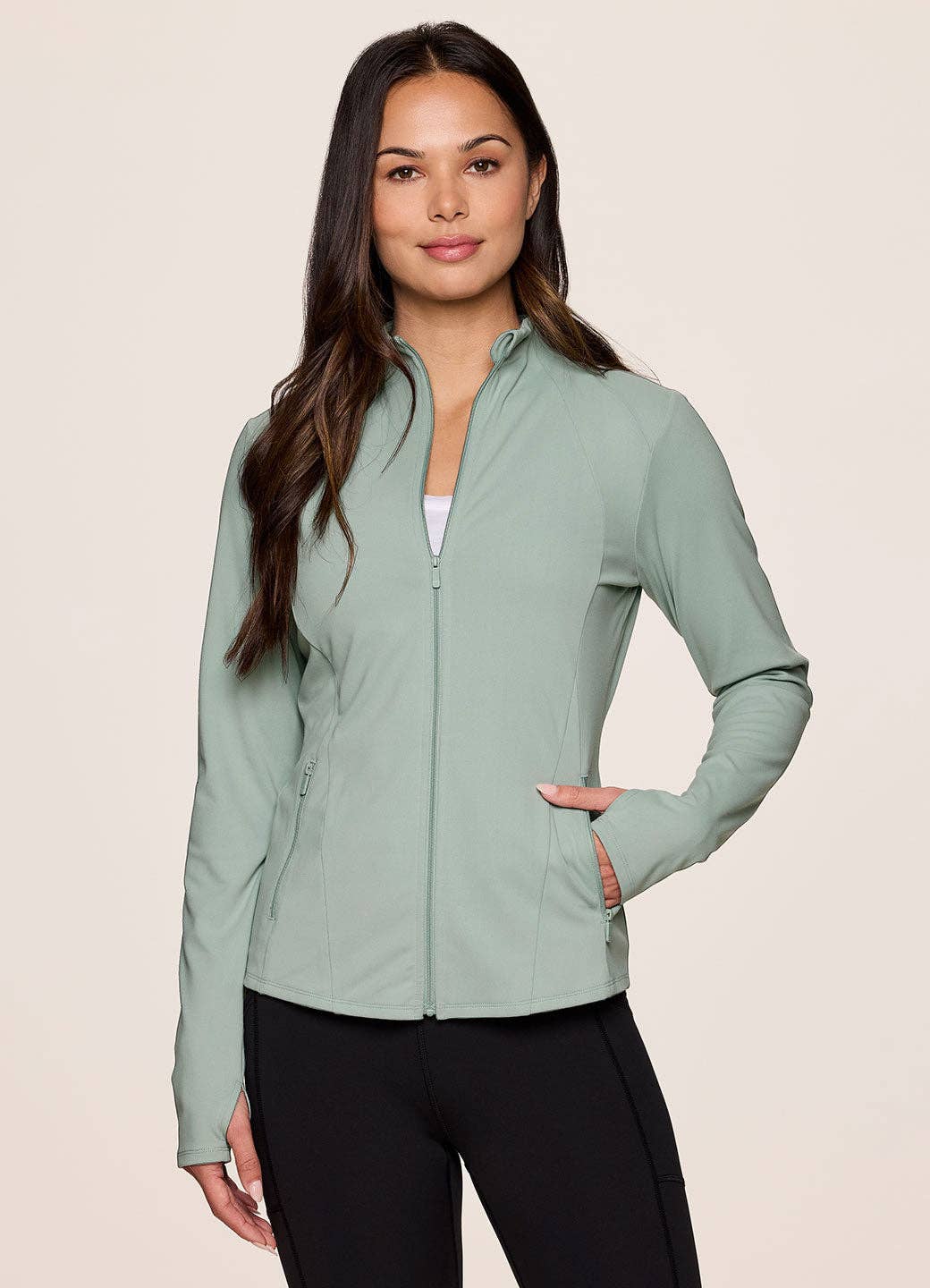 RBX Active - Wholesale Athletic Jacket - Women's - Studio Daily Super Soft Mock Neck Jacket0