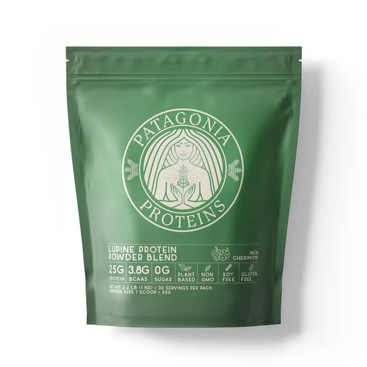 Lupine Protein Powder - Inca Cherimoya (30 servings) for wholesale by Patagonia Proteins