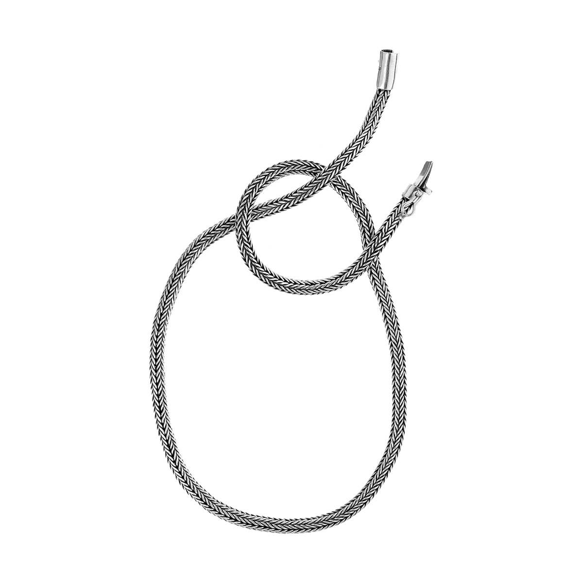 Nusa – wholesale Link & chain necklace – Canggu Silver Chain Necklace1