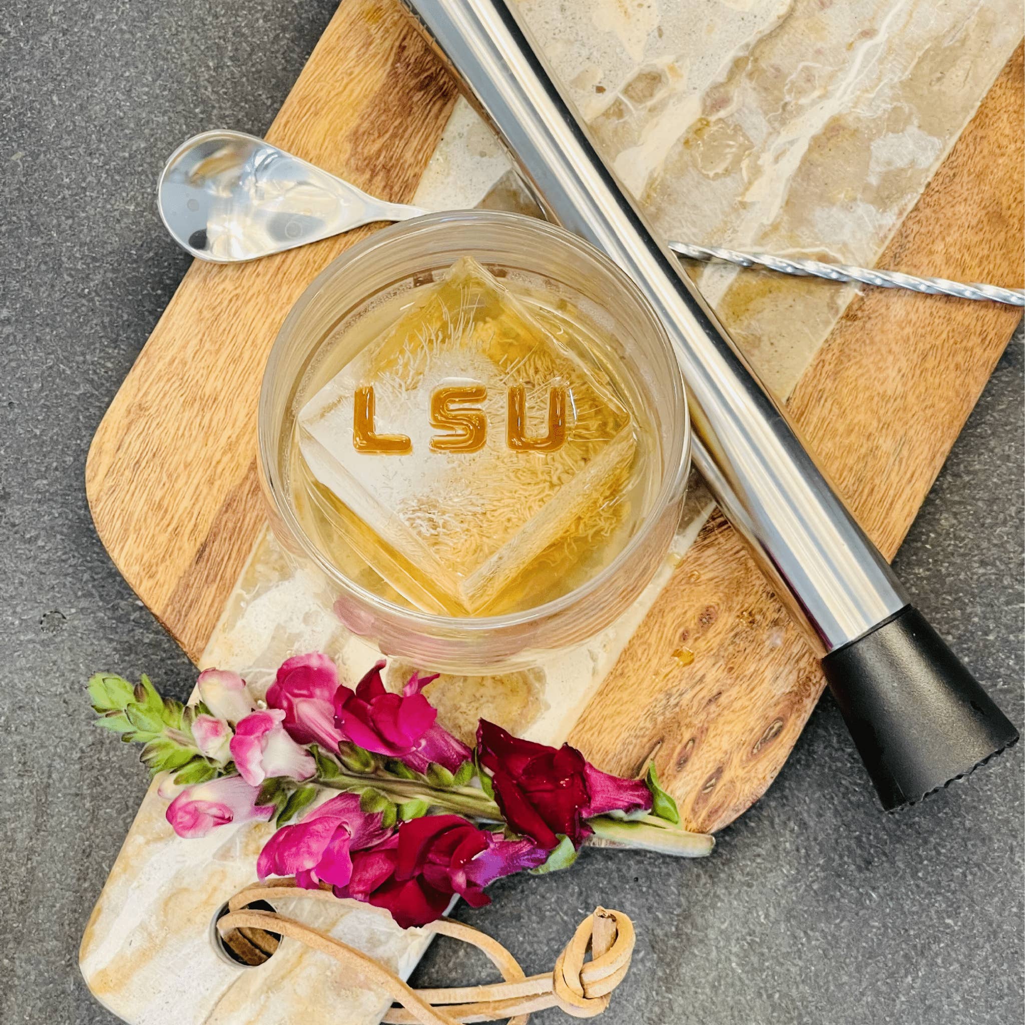 rOks - Wholesale Ice Tray/Mold - LSU Inserts - 3 Pack