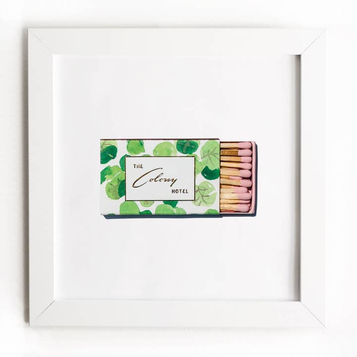 Match South - Wholesale Art Print - The Colony Hotel