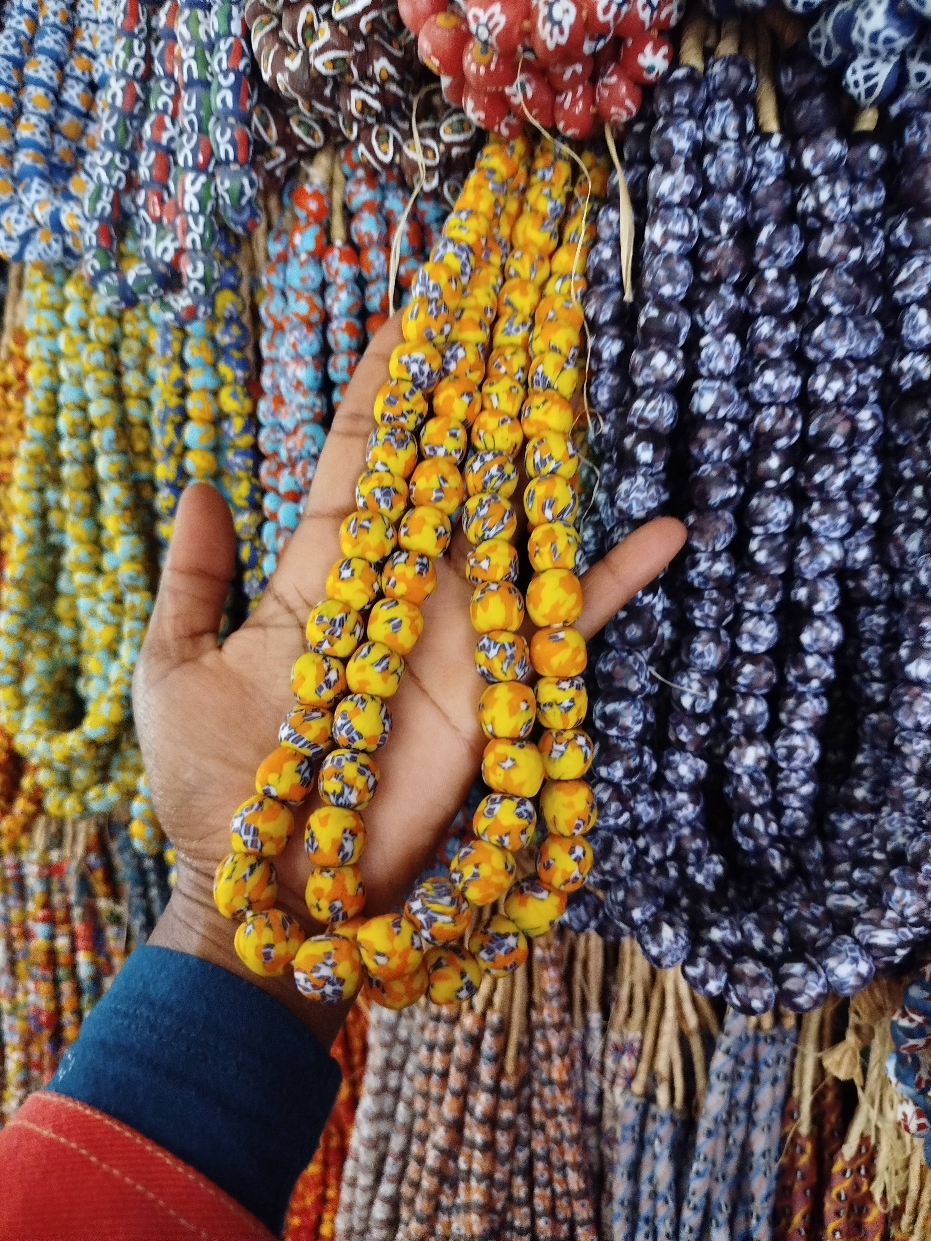 African Craft Collection - Wholesale Beads - Glass Beads Krobo / Recycled Beads for Jewellery making6