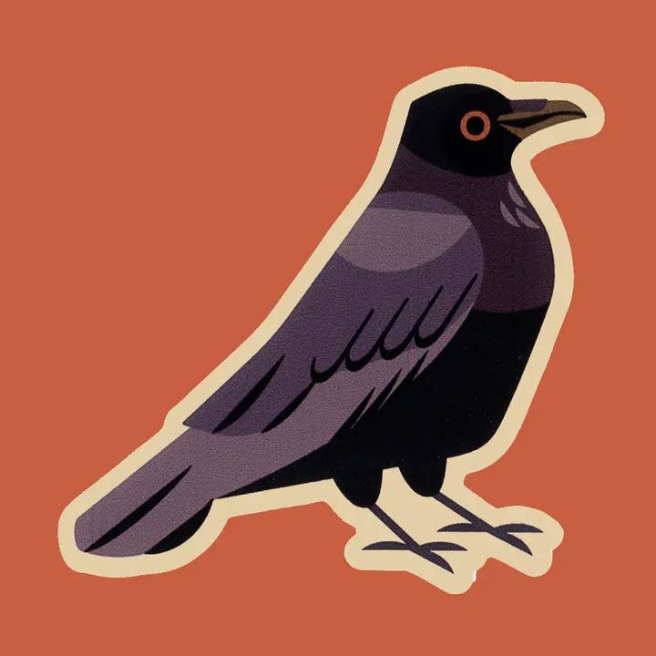 Autocollant Corbeau pour la vente par Pigeon Post