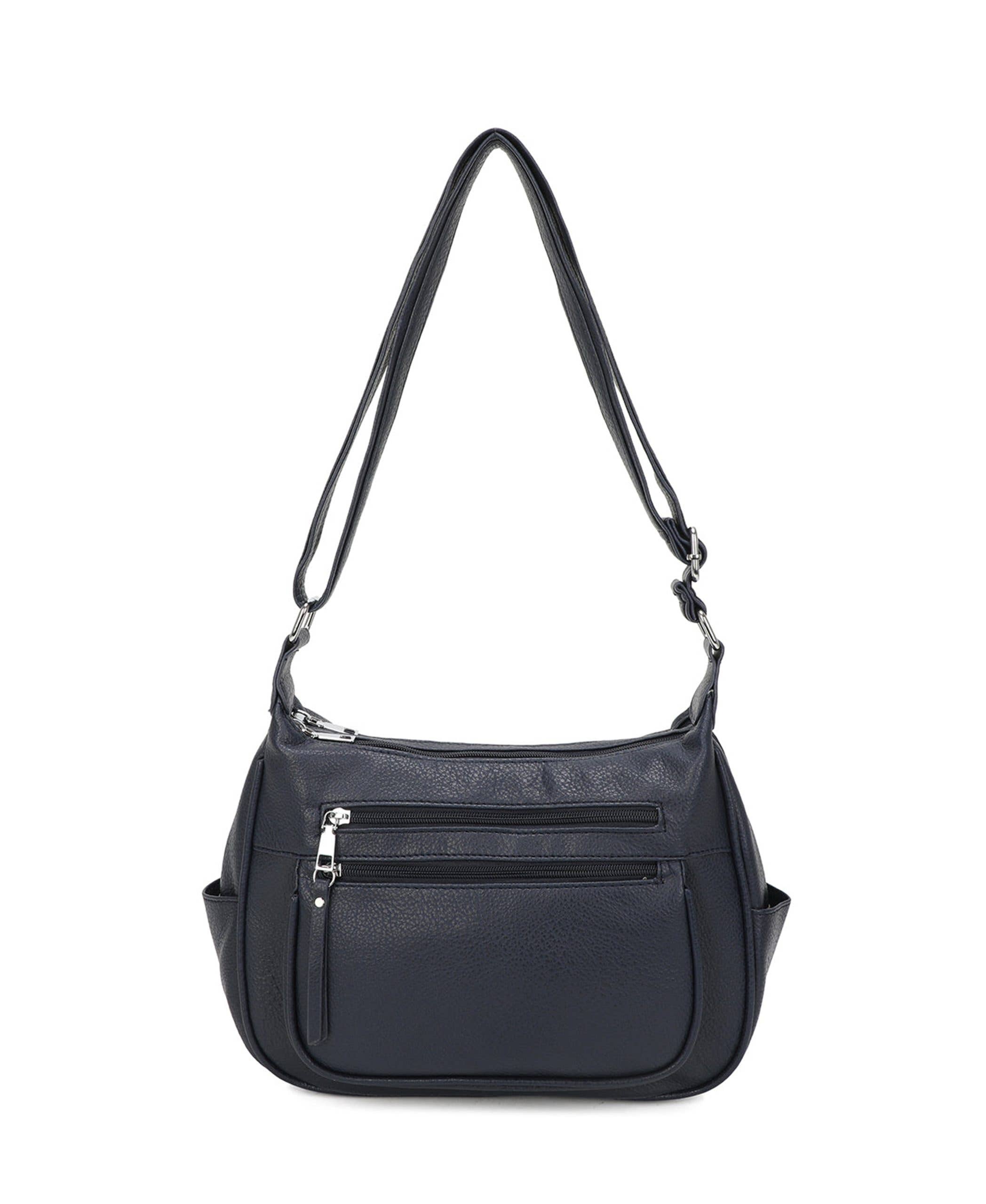 Ellas Trading - Vente Sac porté épaule – femme - Sac à main souple bandoulière hobo décontracté3