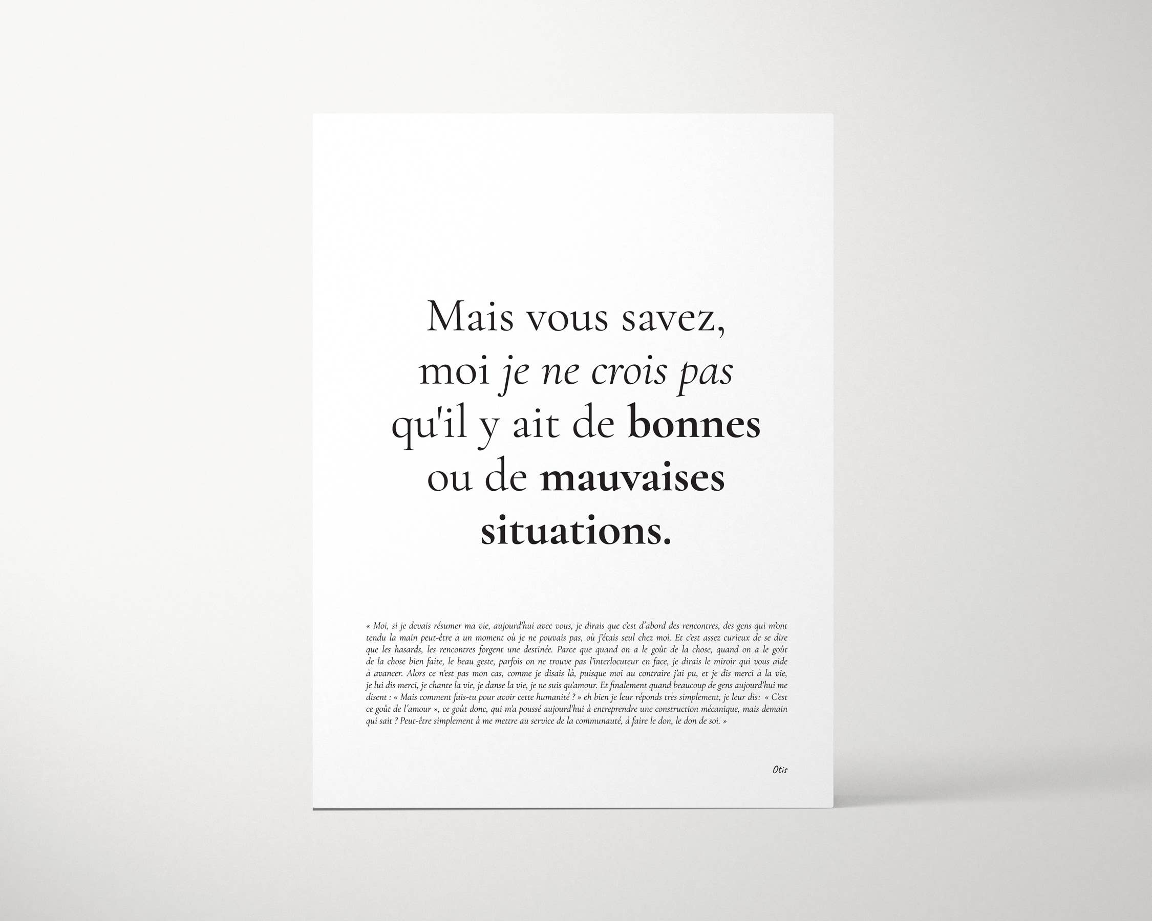 French Pair - Vente Poster - Affiche Astérix et Obélix: "Mais vous savez..."2