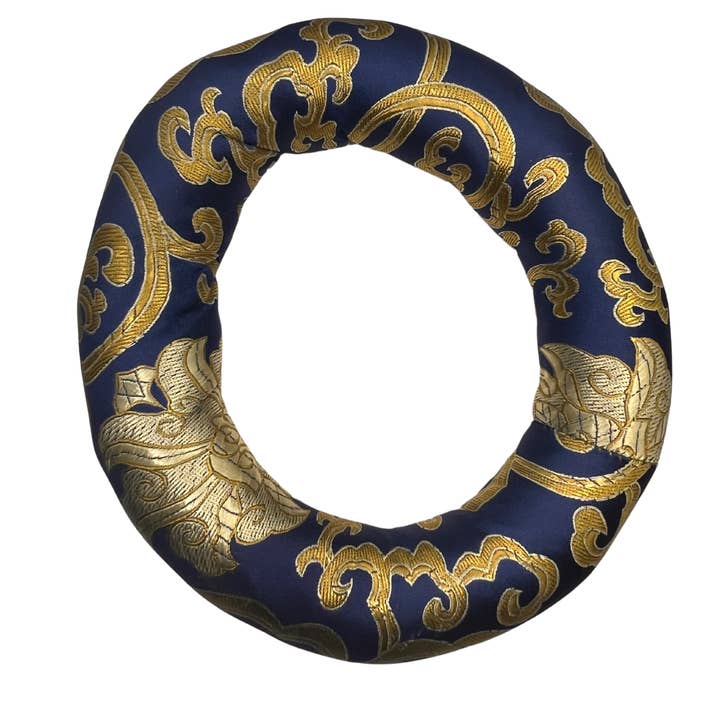 Tika - Wholesale Meditation Supplies - Silk Ring Cushion for Singing Bowl - Small4