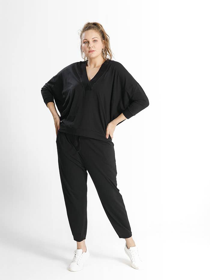 Arte Lounge Pant 2.0//Sort for engroshandel hos Shegul