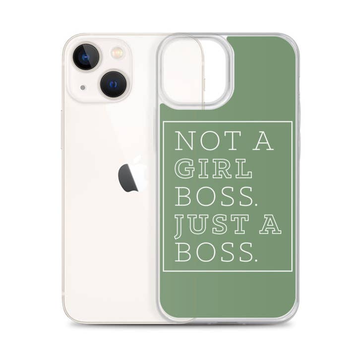 Not a Girl Boss, Just a Boss | Box | iPhone Case for wholesale by Sew You