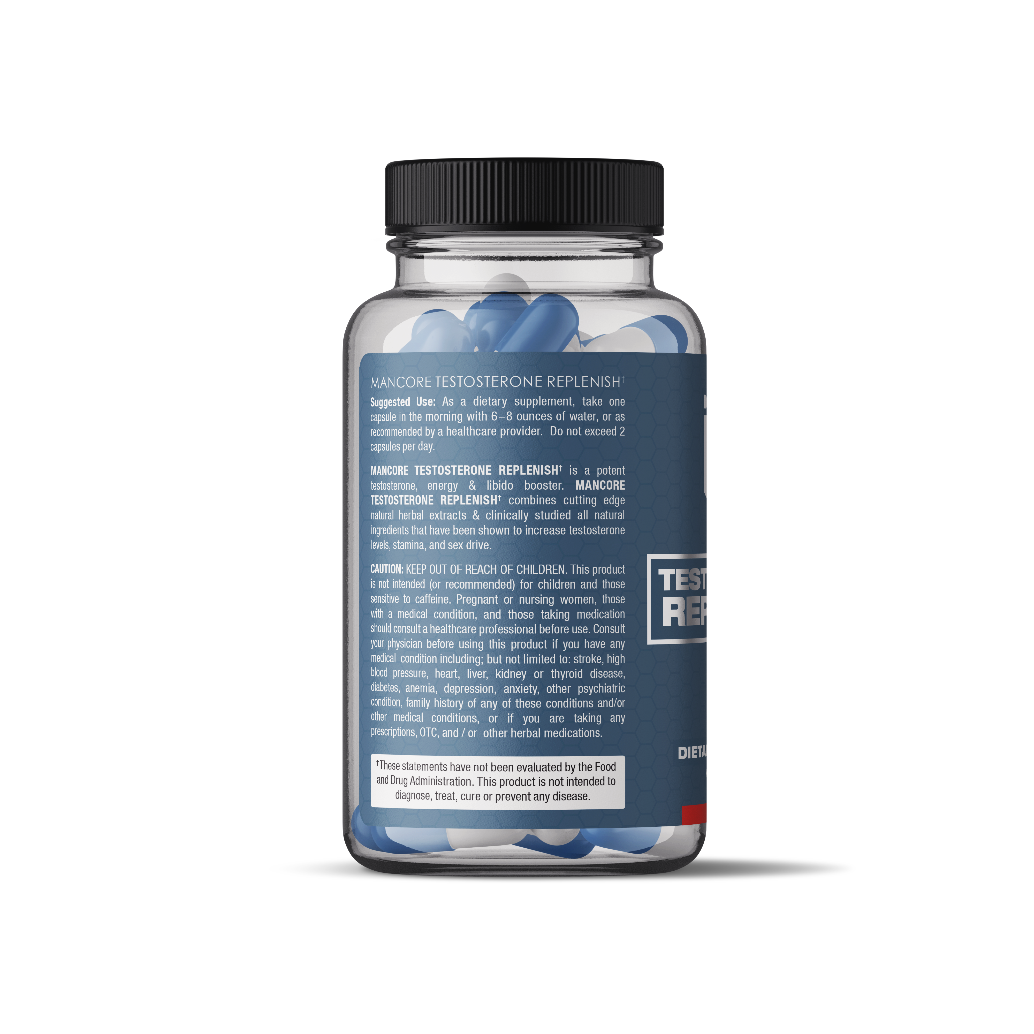 Complete Nutrition - Wholesale Oral Supplement/Vitamin - Mancore Testosterone Replenish2