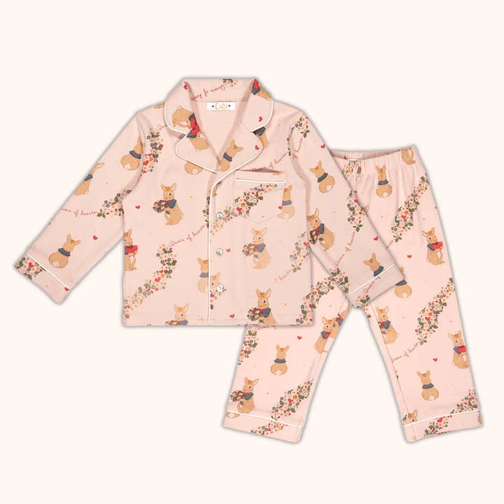 Button Pyjamas "Queen of Hearts" for wholesale by ChaBil ltd