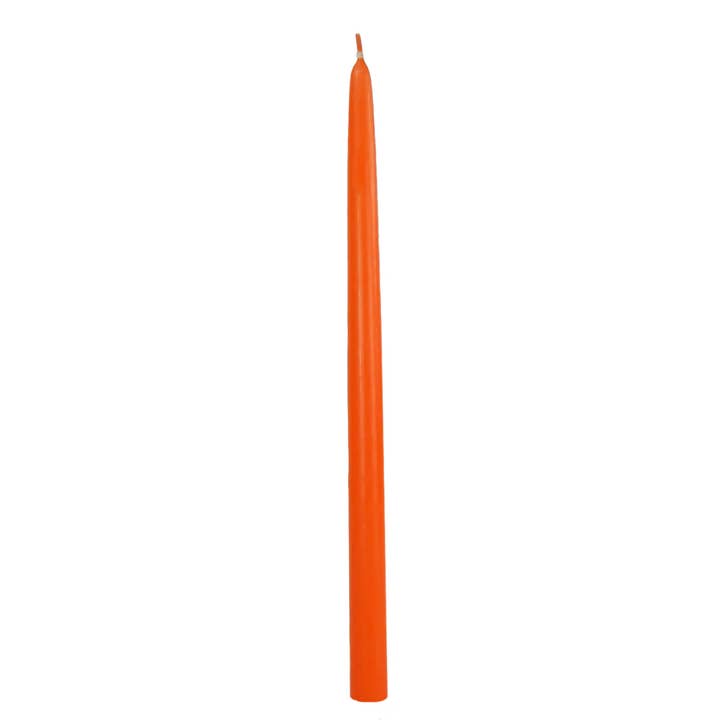 15" Orange avsmalnande ljus - 144 ljus för wholesale av General Wax- Candles