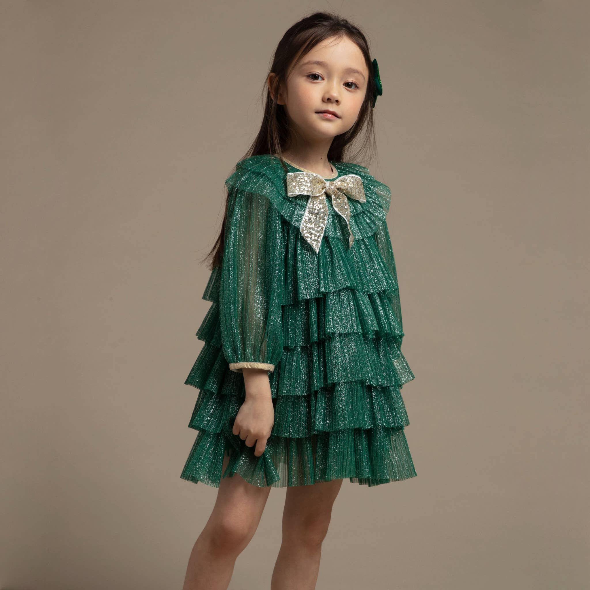 Petite Hailey – Großhandel Kleid – Kinder – Mehrlagiges Kleid14