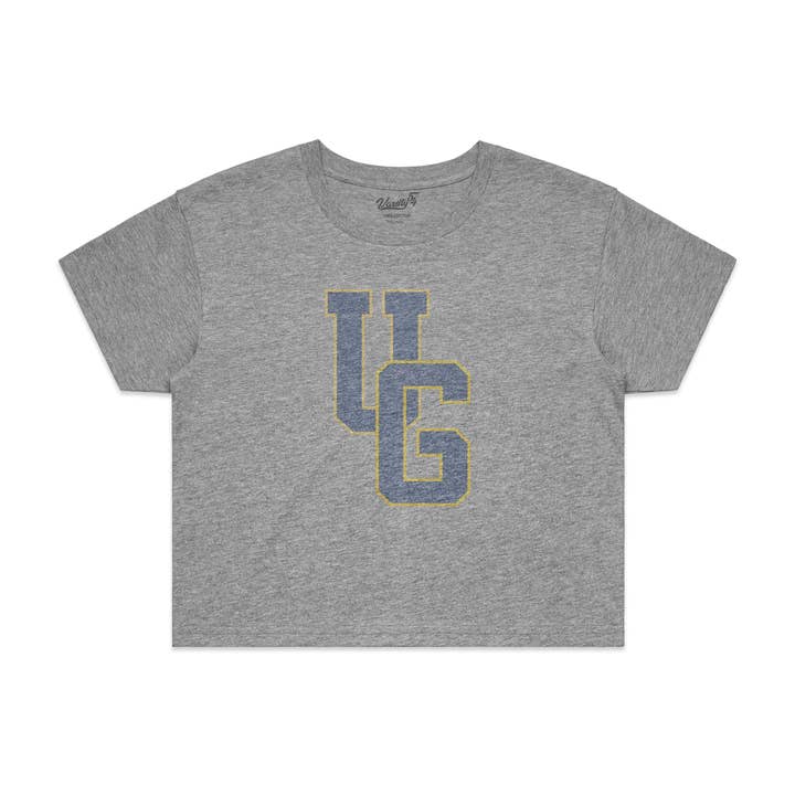 Camiseta gris jaspeado para mujer de la Universidad de Ghana 19 para venta al por mayor de Varsity54