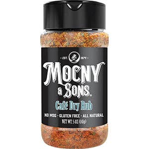 Café Dry Rub for wholesale by Mocny and Sons