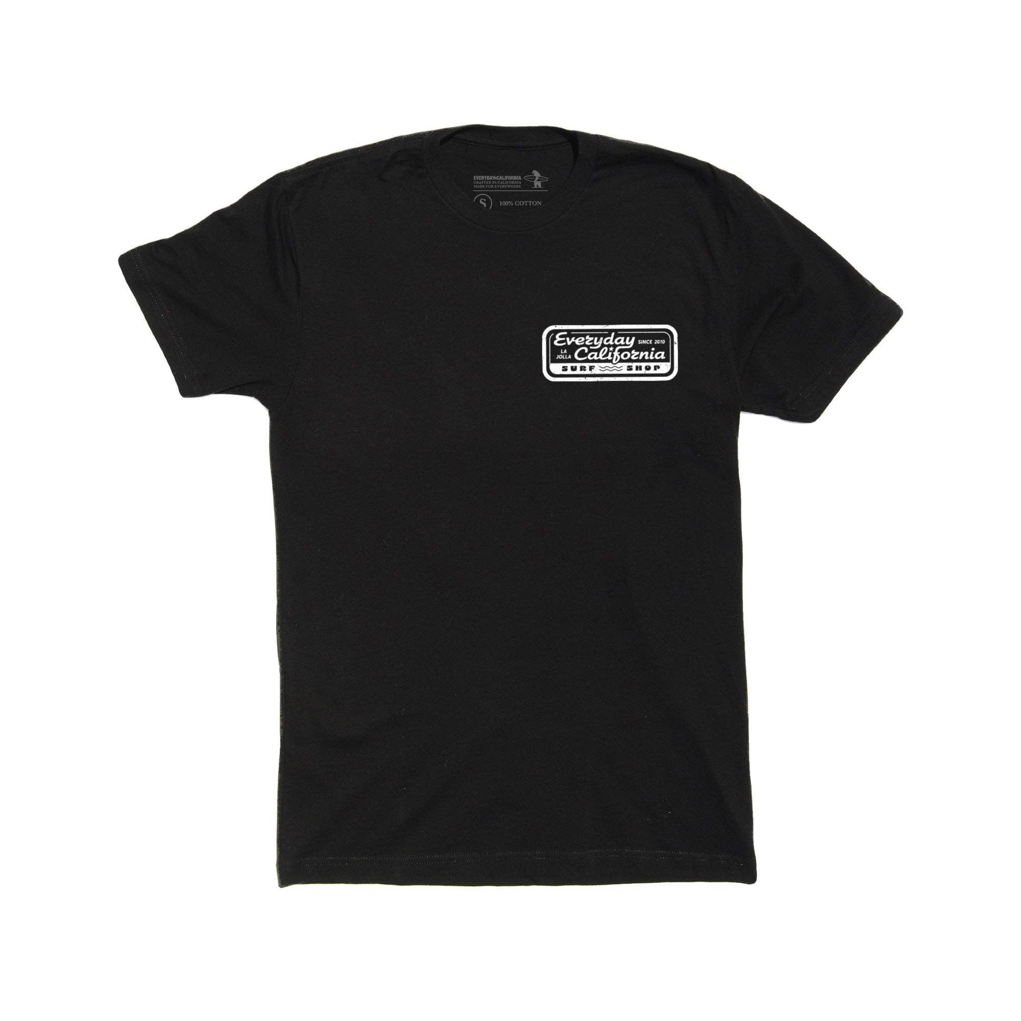 Black Surf Shop Tee - Everyday California Logo Unisex Graphic Tee for wholesale on Faire3