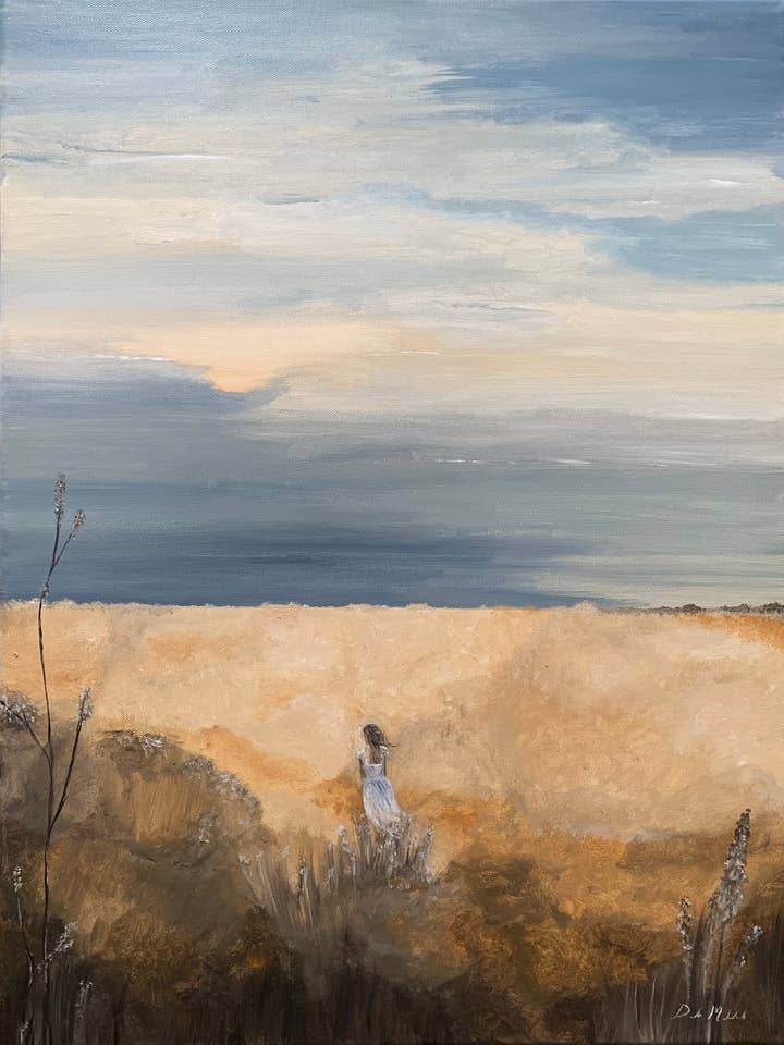 Standing in Fields of Gold 7- Fine Art Print for wholesale by My Artist Soul