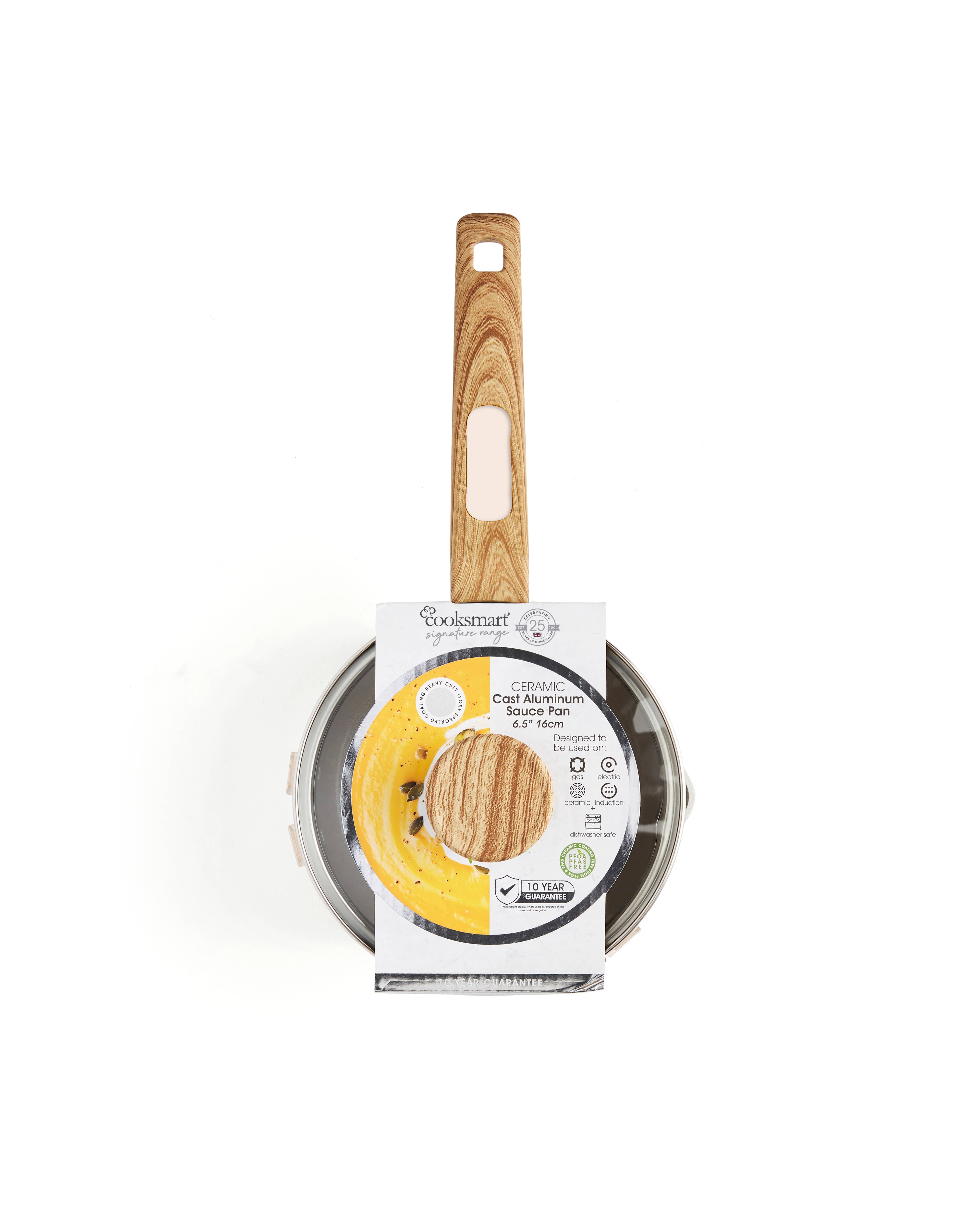 Cooksmart - Wholesale Saucepan - Sauce Pan with Lid 16cm2