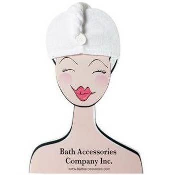 Bath Accessories Company - Wholesale Spa Headband - Spa Sister Merchandiser - Microfiber Turban1