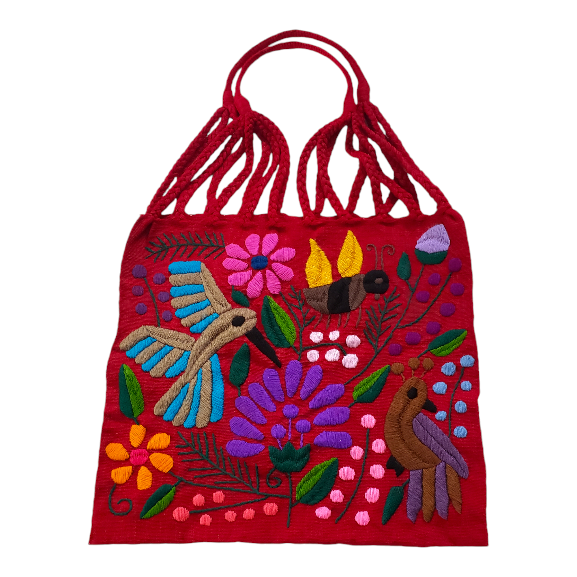 The Little Pueblo - Wholesale Tote Bag - Women's - Embroidered Mexican Woven Tote Bag11