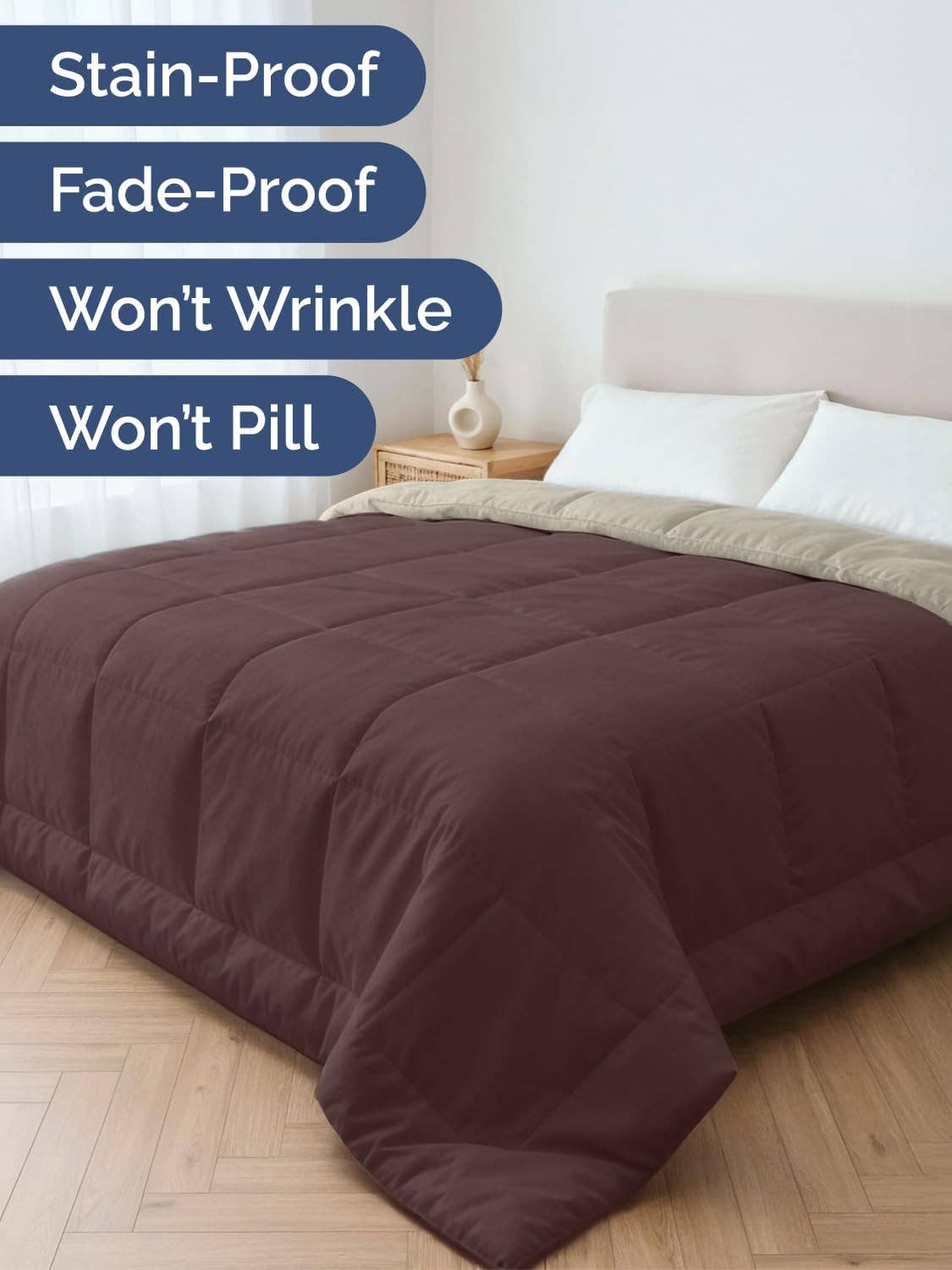CGK Unlimited - Wholesale Down Comforter - Premium Down Alternative Comforter - All Season & Oversized34