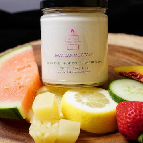 Jamaican Me Crazy for wholesale by Miki Dee Candle Co LLC