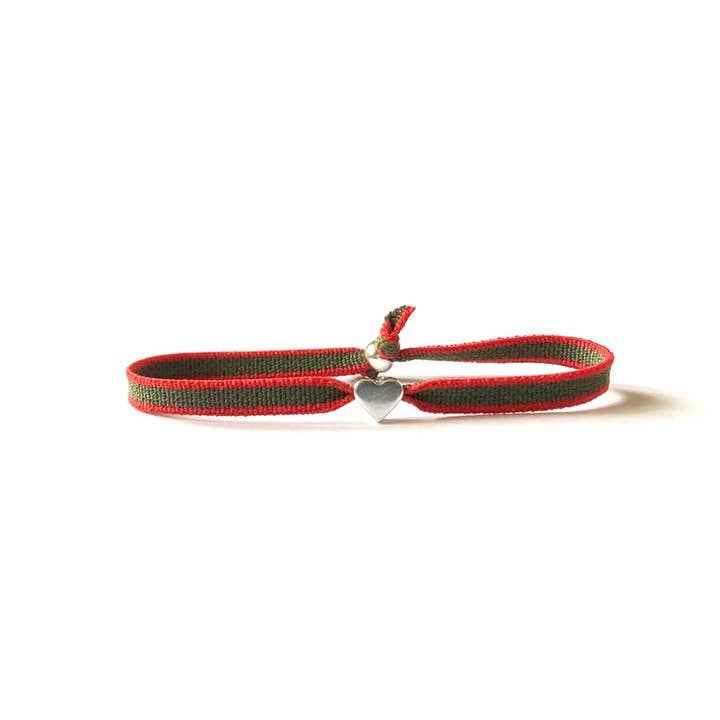 Elastic bracelet - The lucky heart · Passion in Harmony for wholesale by MundoconAlma*