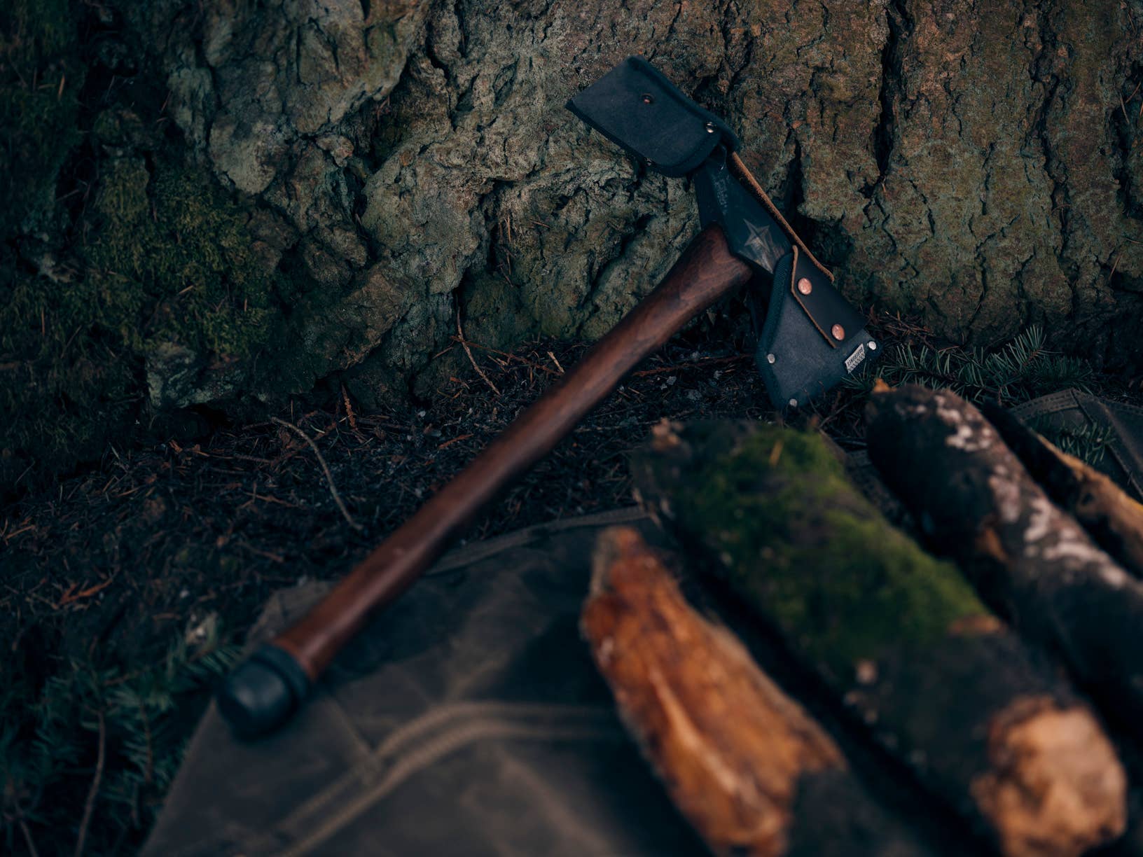 Barebones - Wholesale Garden Tool - Pulaski Axe with Canvas Sheath13