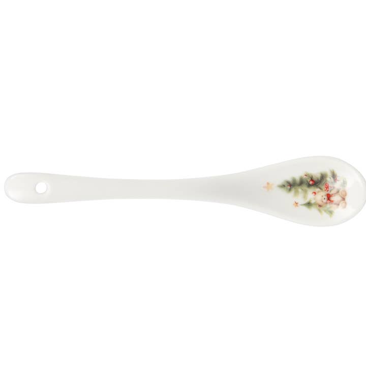 Isabelle Rose – Großhandel Esslöffel (Besteck) – Porzellanlöffel Vintage Christmas 13 cm Isabelle Rose