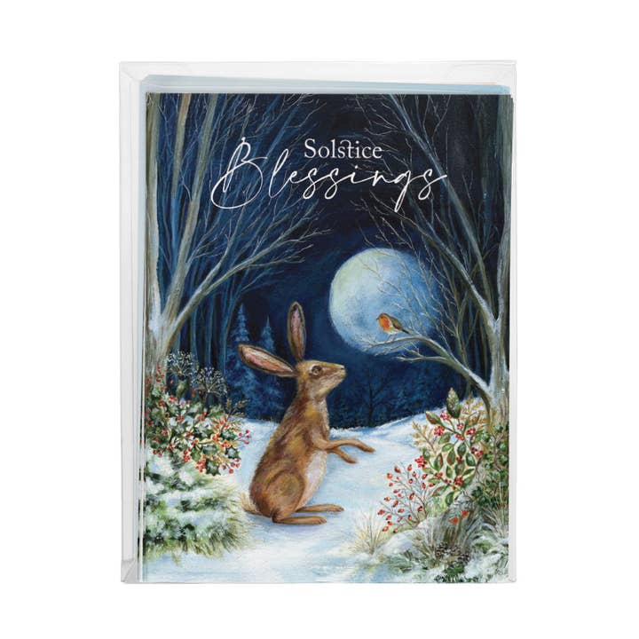 Peace & Blessings Solstice SKU KT80933 for wholesale by Tree-Free Greetings