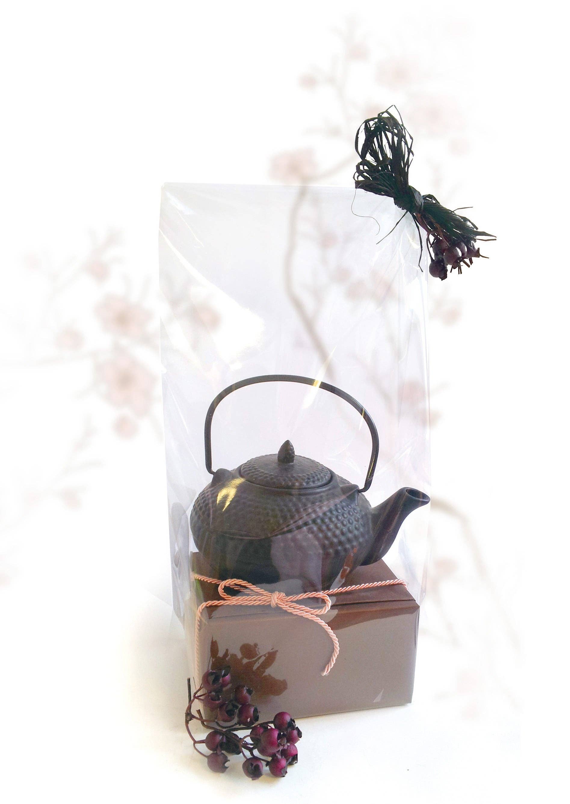 kadopapier.net – wholesale Cellofanpåse – Transparent omslagsfilm 35 my – 30 m till 120 m, kristallklar, olika storlekar4