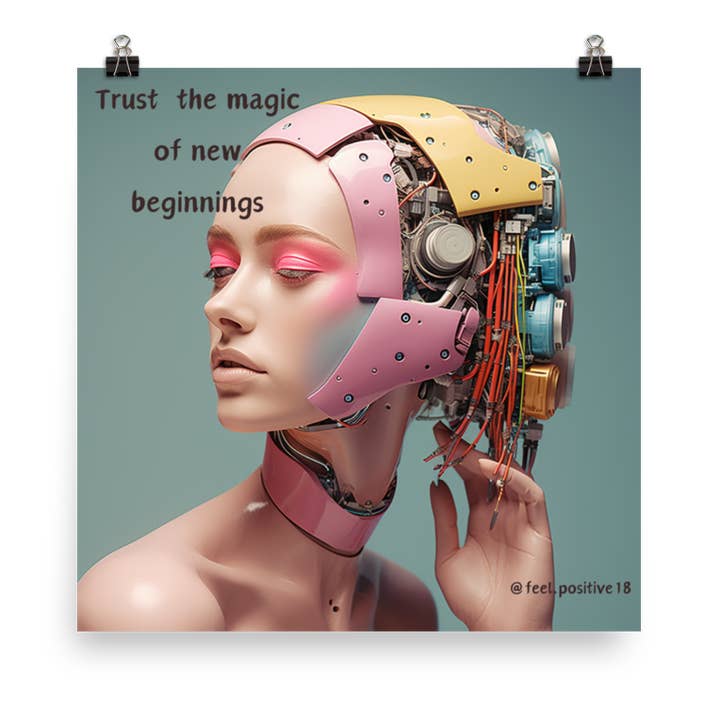 Lita på magin i en ny början Konst för wholesale av Feel.positive18