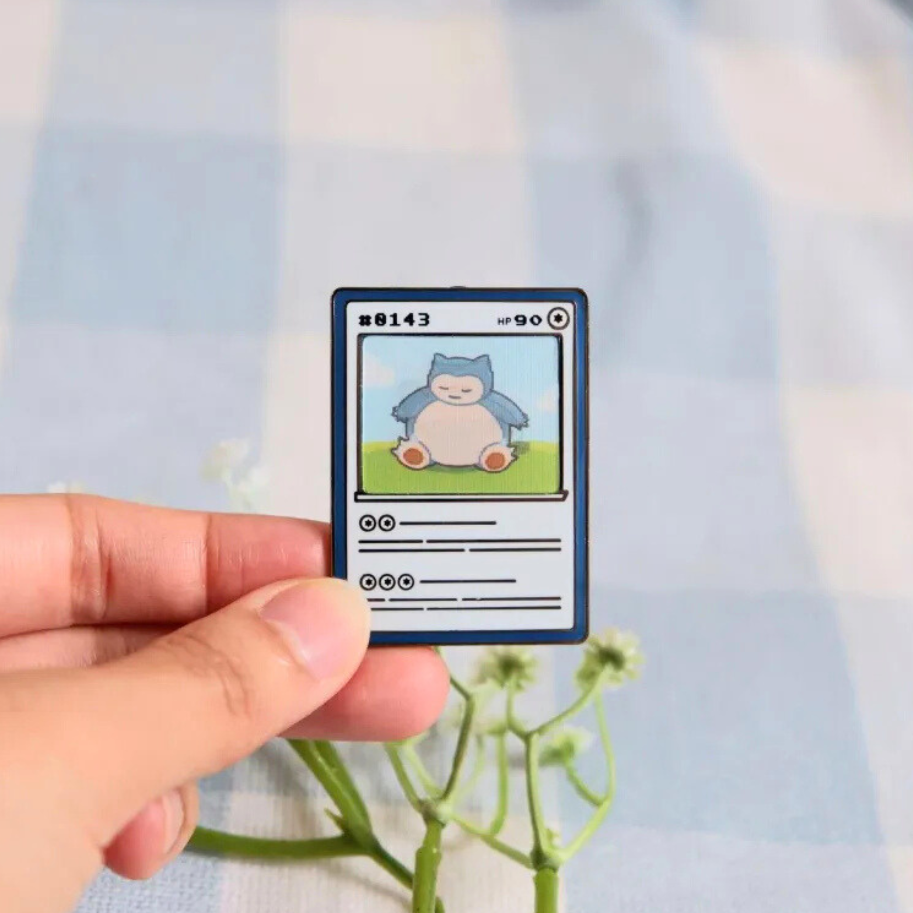 byUme Co. - Wholesale Lapel Pin/Button - Ditto Poke Card Lenticular Pin2