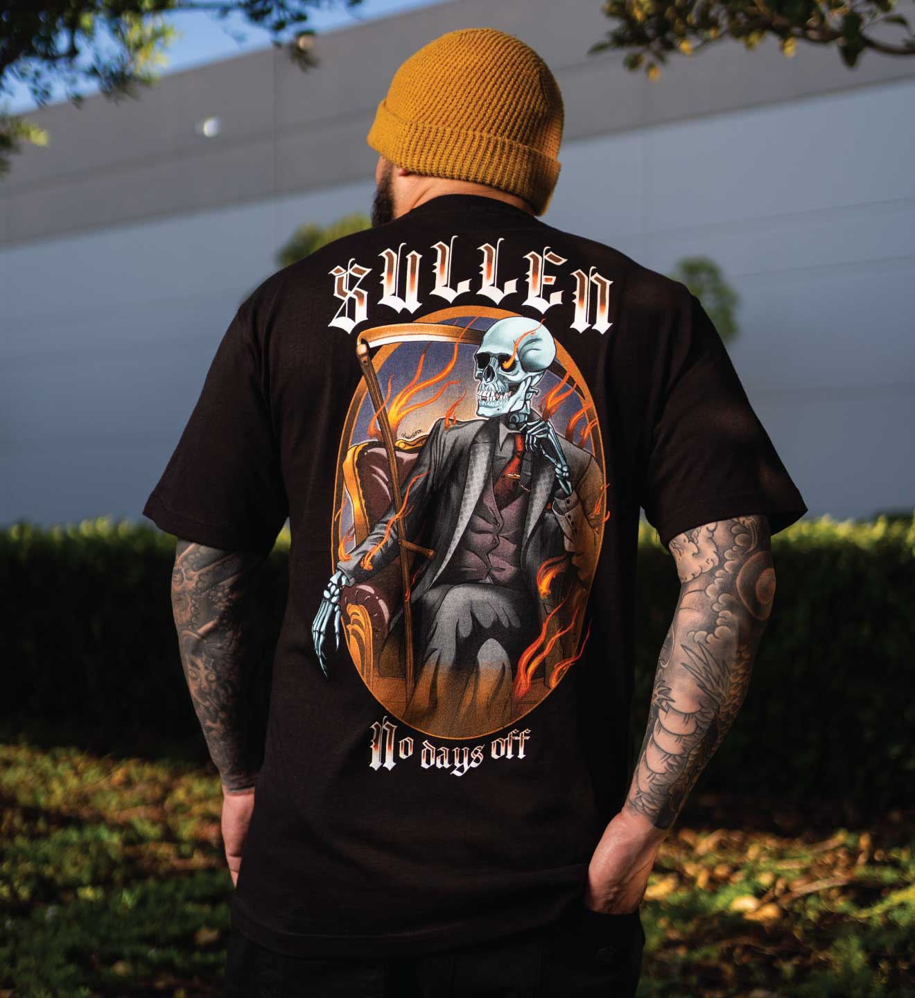 BLACK No Days Off Standard for wholesale on Faire