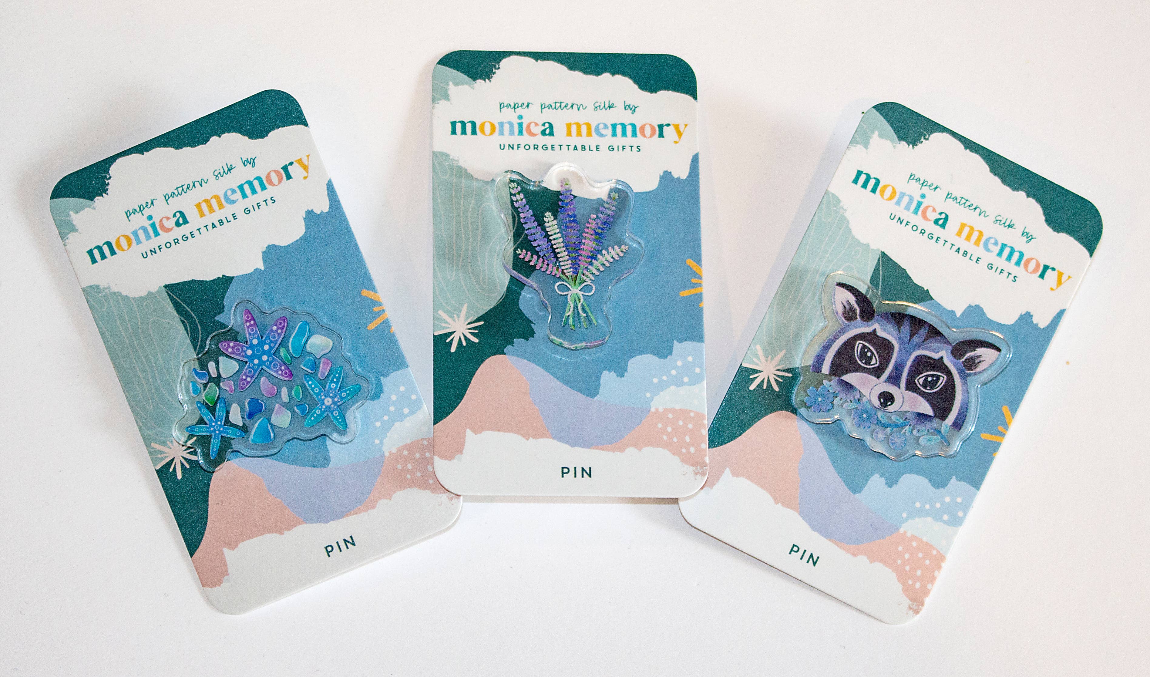 Paper Pattern Silk - Wholesale Lapel Pin/Button - Red Cardinal Pin - Nature Gift Bird Watcher1