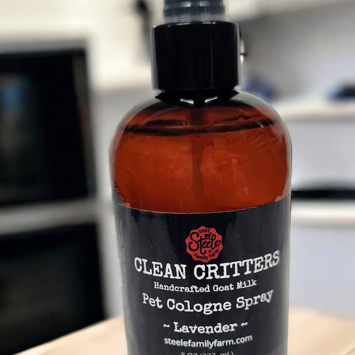 Steele Family Farm - Wholesale Pet Spray - Dog - Clean Critters Pet Cologne Spray2