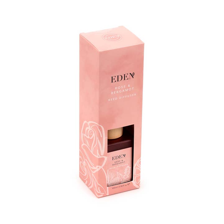 Puckator EU - Wholesale Reed Diffuser - Eden Rose & Bergamot 100ml Reed Diffuser2