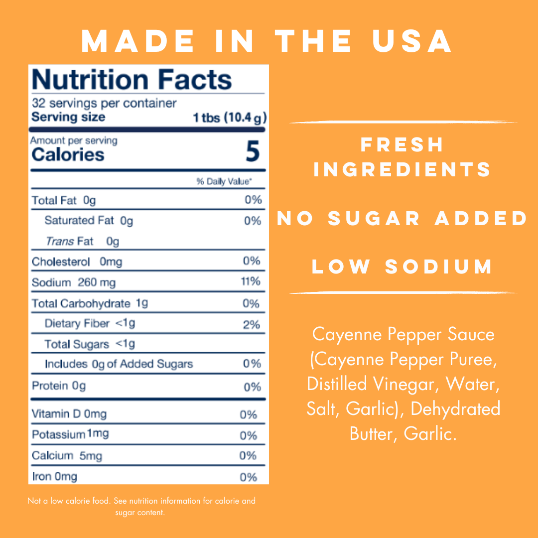 Yo Mama's Foods - Wholesale Hot Sauce - No Sugar Buffalo Sauce2