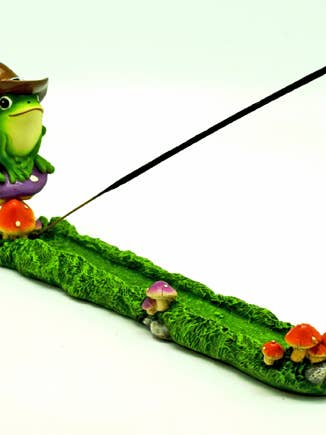 Magical Frog Incense Burner for wholesale by Fantasy Gifts