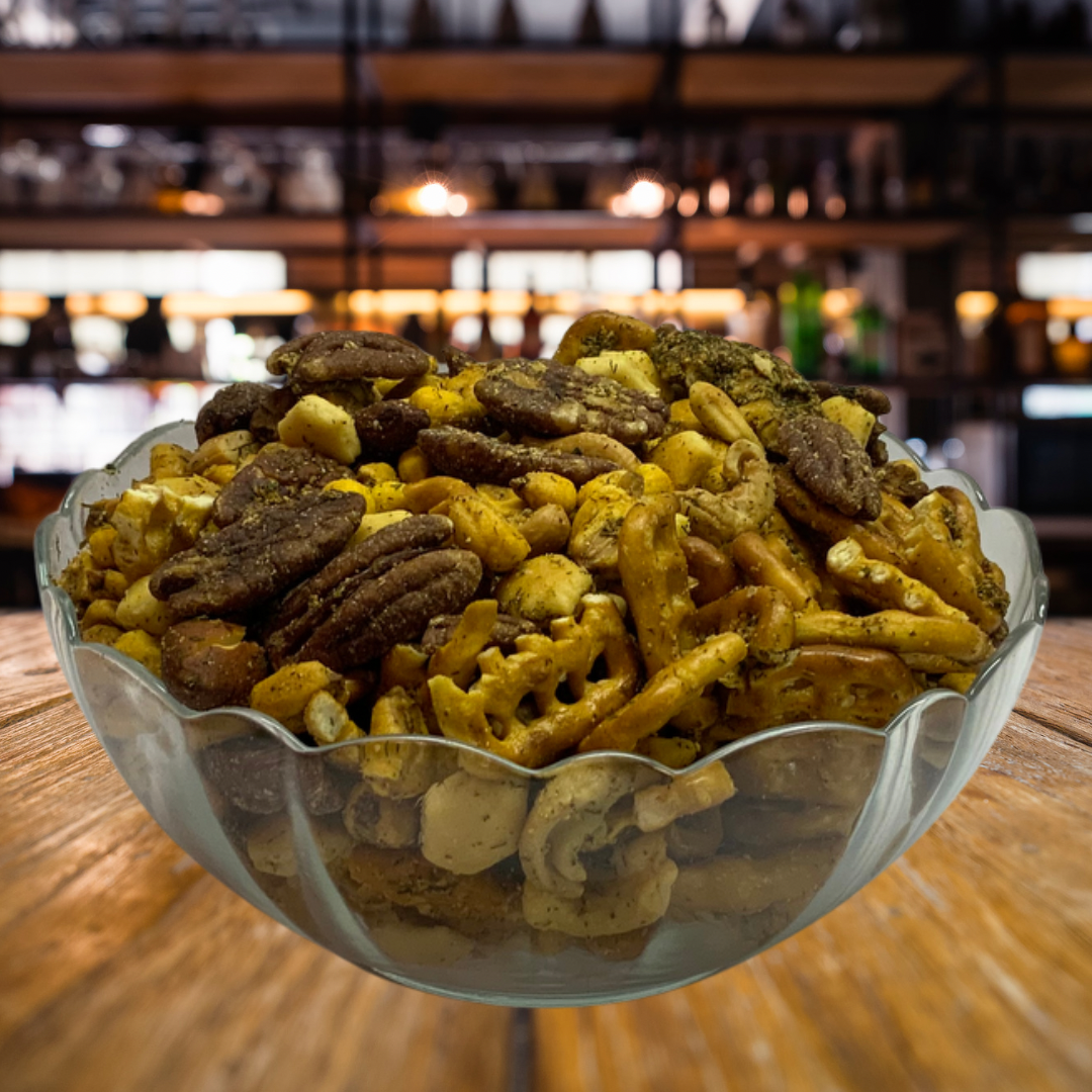 Captain Crazy’s Nuts and Fine Snacks - Wholesale Trail Mix - GARLIC DILL Nutty Snack Trail Mix2