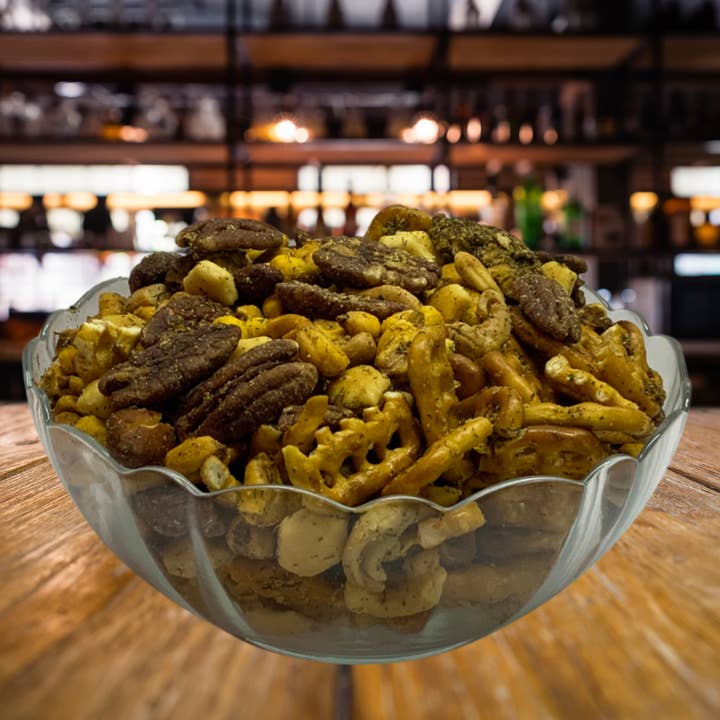Captain Crazy’s Nuts and Fine Snacks - Wholesale Trail Mix - GARLIC DILL Nutty Snack Trail Mix2