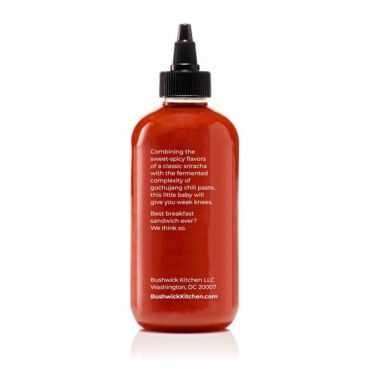 Bushwick Kitchen - Wholesale Hot Sauce - Weak Knees Gochujang Sriracha (Vegan)1