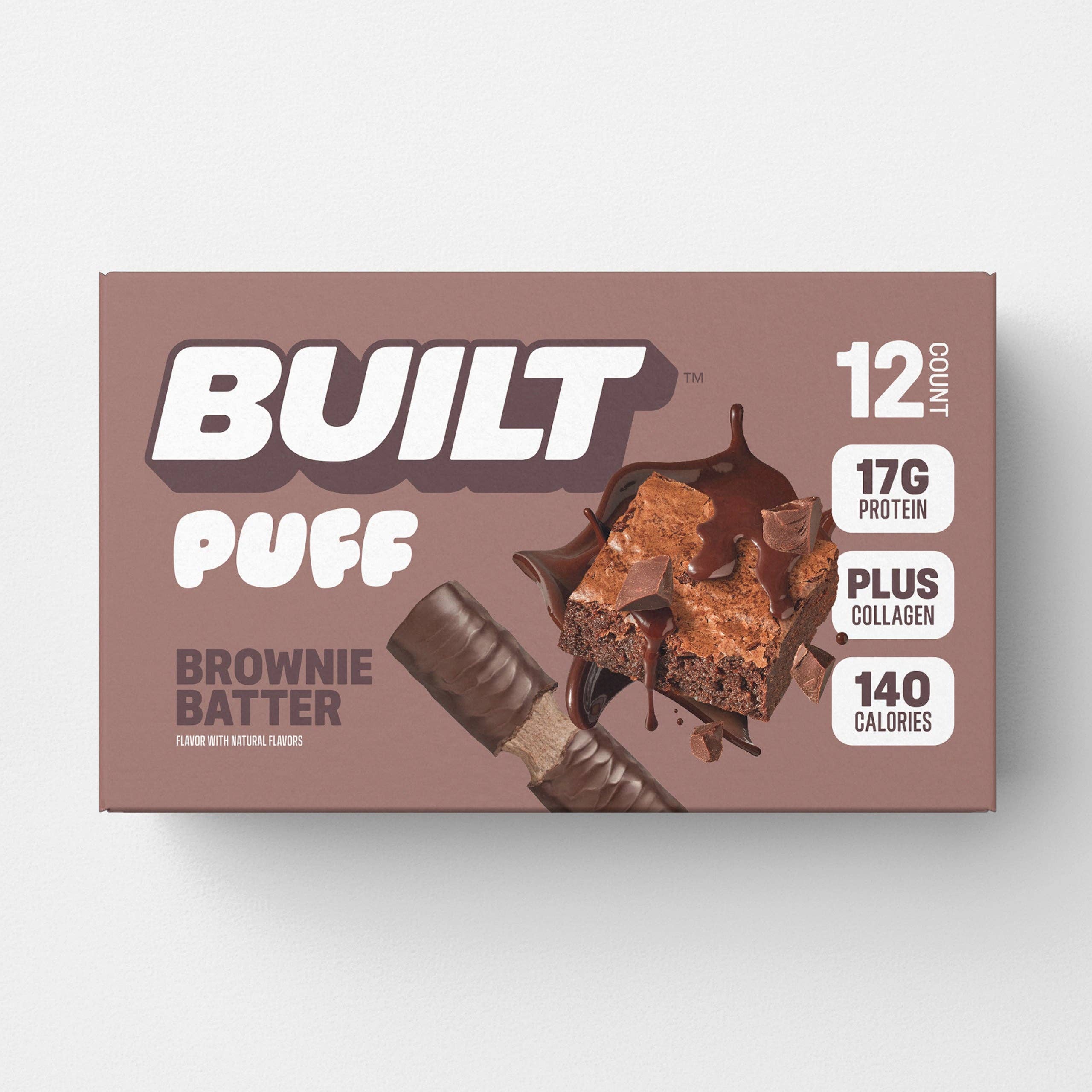 Built Bar - Wholesale Snack Bar - Brownie Batter Puffs - 12ct.6