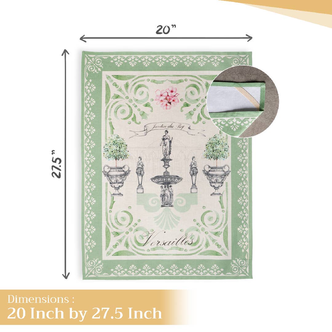 Maison d'Hermine - Design in Every Thread - Wholesale Tea Towel - Kitchen Towels 100% Cotton - Set of 2 - Jardin Du Roy3