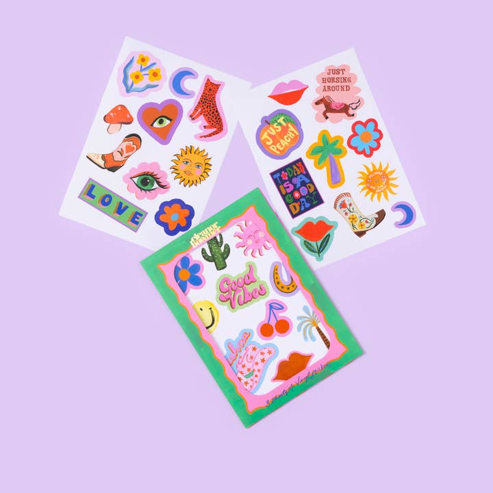 Set di Adesivi Icone per la vendita all'ingrosso da parte di Eleanor Bowmer