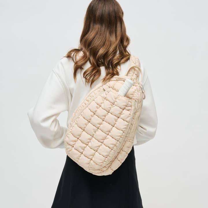 Sol and Selene - Wholesale Crossbody Bag - Women's - Match Point - Quilted Puffer Pickleball-Paddle Tennis Sling