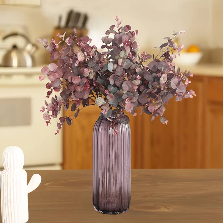 ACNITE(We cover U.S. import duties) - Wholesale Artificial Flowers - Artificial eucalyptus branch flower decor leaves stem5