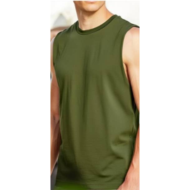 WholesaleSmartbuyCom - Wholesale T-shirt - Heren - Heren mouwloos spierhemd3