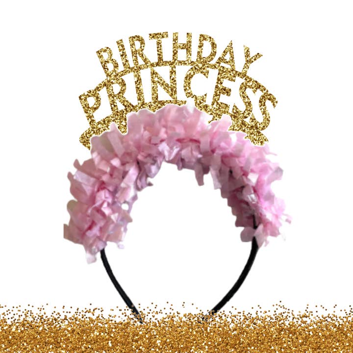 Bandeau d'anniversaire, bandeau d'anniversaire de princesse pour la vente par Urenvited