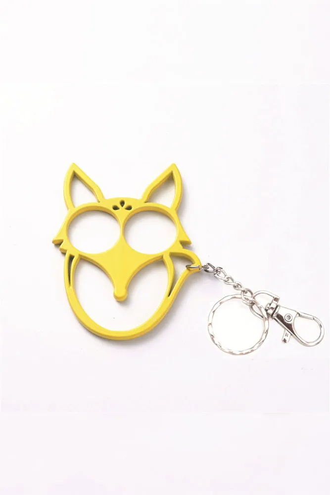 UNISHE - Wholesale Keychain - Women's - Fox Head Women Self Defense Safety Keychain ZK9818