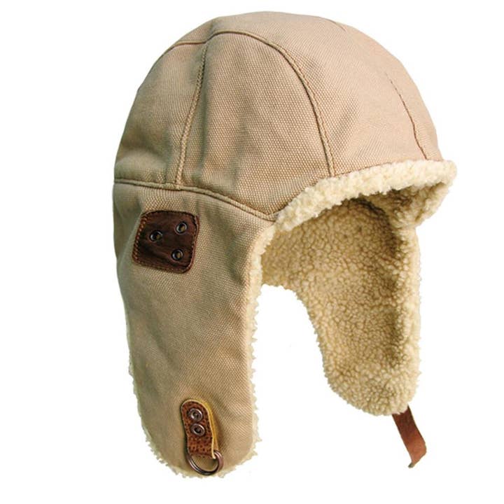 Outbacker – wholesale Mössa - Unisex – Aviator vinterhatt | Varm pilothatt fodrad med nallepäls